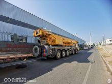 XCMG Used Truck Crane XCT130-1 Yellow Color Construction Machinery for Sale